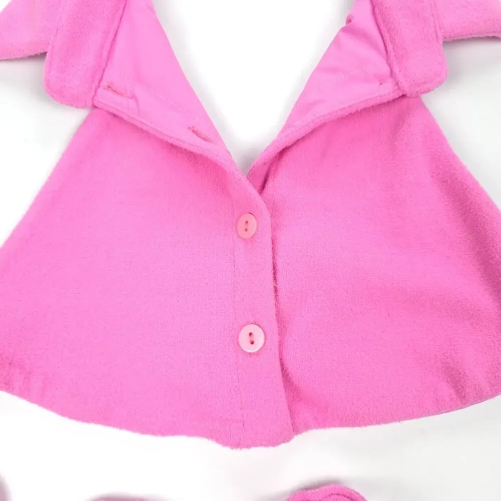 FRANKIES BIKINIS Ellie Terry Bikini Top Blushing Pink Polo 90s Y2k Barbie Bratz